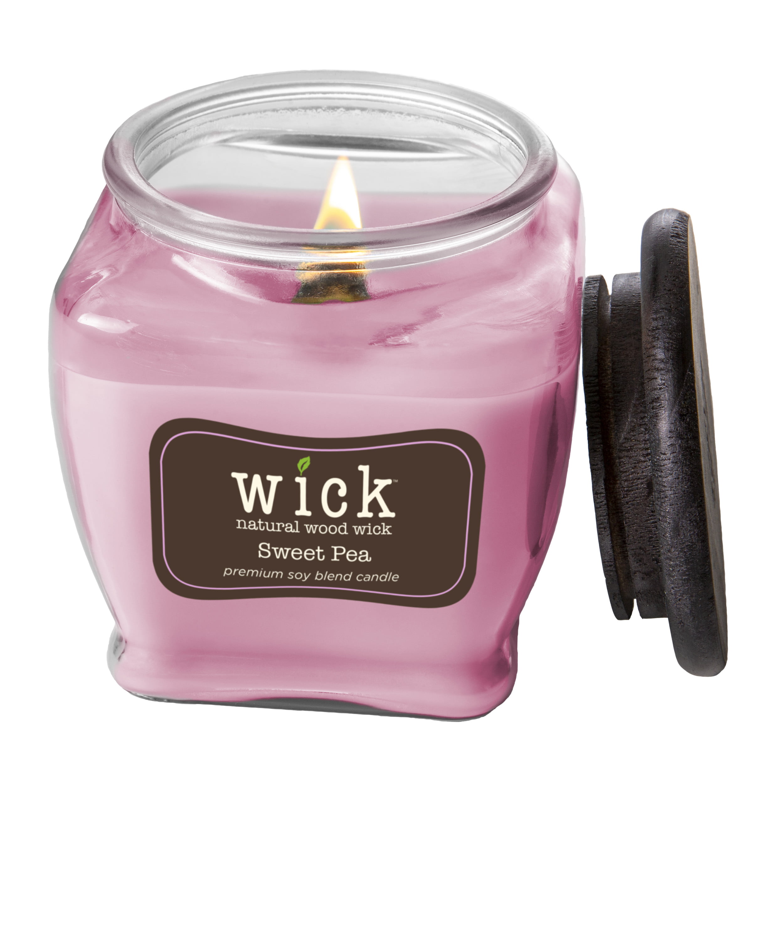 Rustic Heart Wooden Wick Soy Candle (Single Wick) - Cordially Sweet Candle  Co.