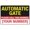 Warning Sign 3, variant on Automatic Gate Do Not Force Open Sign 12 x 8 Inches - Grade Reflective Rust-Free Aluminum, Weather/Waterproof, Easy to Mount, Indoor Outdoor Home, Yard, Gate Safety