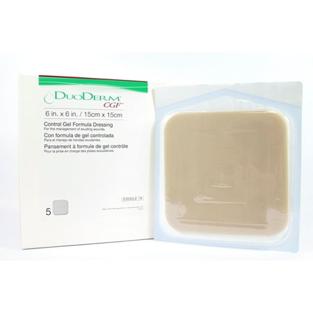 - Convatec 187661 Duoderm CGF Hydrocolloid Dressing 6