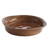 Rachael Ray Cucina Stoneware 1-1/2-Quart Round Baker Mushroom Brown