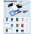 thumbnail image 6 of Portable Charger Power Bank, 10000mAh Mini Portable Battery Fast Charging Battery Pack Travel Essentials, PD 3.0 QC 4.0 External Phone Powerbank for iPhone Android Samsung and USB/USB-C Devices, 6 of 7