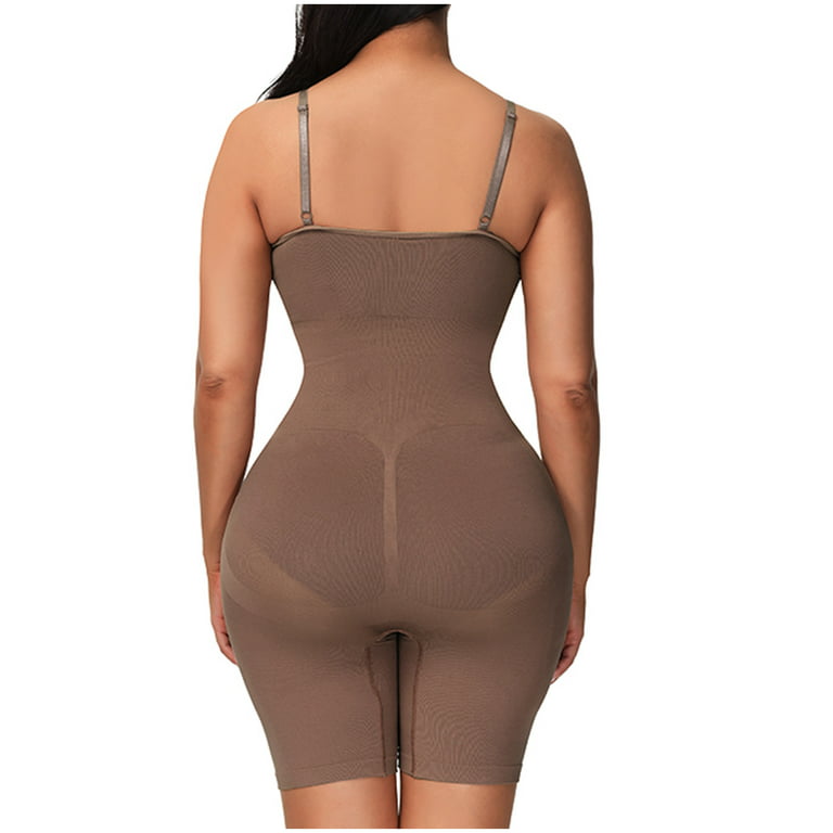 Fall for Savings Deals! Qiaocaity Shapewear for Women Ladies Seamless  One-Piece Body Shaper Abdominal Lifter Hip Shaper Underwear Stretch  Slimming