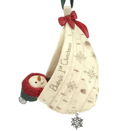 Forest Snowman - Babys First Christmas Snowman