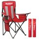 thumbnail image 1 of Silla de camping Nazhura plegable con bolsa térmica roja, paquete de 2, 1 of 8