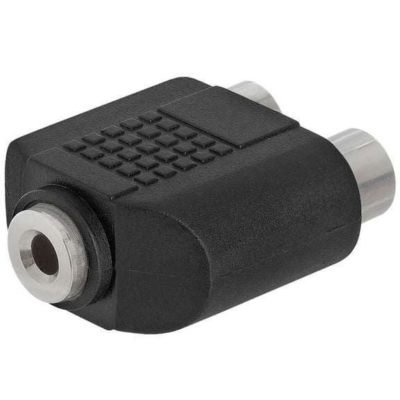 Cmple - 3.5mm Stereo Jack to 2xRCA Jack Adapter