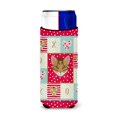 thumbnail image 1 of ""Caroline'S Treasures Ck5102Muk Cheetoh Cat Michelob Ultra Hugger Para Latas Delgadas Bebidas Frías-Koozies Multicolor"", 1 of 1