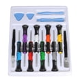 thumbnail image 1 of Yescom 16-in-1 Mini Screwdriver Set Phone Repair Kit for iPhone iPad iPod Touch MacBook Watch PS4 Xbox One Computer HDD SSD, 1 of 6
