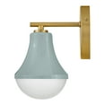 thumbnail image 3 of Lark 85510SF Haddie 9" Tall Bathroom Sconce - Seafoam, 3 of 7
