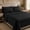 Black, variant on 1500 Thread Count Egyptian Cotton Bed Sheet Set by Five Luxe Collection – Luxury Sateen Sheets with Elegant Hemstitch Design, Deep Pocket, Hotel Collection Bedding (Twin, Aqua Lune)