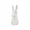 White, variant on 17.72in Large Easter Bunny Figurine with Bow, Standing Rabbit Spring Tabletop Home Decoration