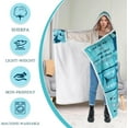 thumbnail image 3 of Birthday Gifts for Sister from Sister, Sister Gifts Oversized Wearable Blanket Hoodie, for Sister, to My Sister for Couch Blanket Hoodie, Best Sister Ever Gifts(Sherpa, 47x72in), 3 of 6
