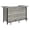 Gray, variant on Pemberly Row 70.75"W Modern Wood Bar Unit in Gray Driftwood/Black