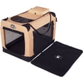 thumbnail image 4 of Petmaker Soft Sided Pet Crate, Tan, 42"L x 28"W x 28.5"H, 4 of 6