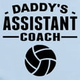 thumbnail image 2 of CafePress - Daddys Assistant Volleyball Coach Body Suit - Long Sleeve Cotton Baby Bodysuit, 2 of 4