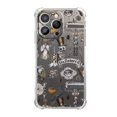 thumbnail image 1 of Halloween Hippie Clear Case for iPhone 13 Pro,Transparent Soft TPU Bumper Full Cover Case, 1 of 5