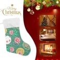 thumbnail image 4 of Coolnut Christmas Stocking Personalized Cactus Large Candy Stocking Hanging Gift Xmas Stockings Decoration 2PCS for Family Holiday Party Ornaments Decor Fireplace, 4 of 7