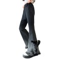 thumbnail image 3 of GiLiling Teen Girls Y2K Vintage Baggy Jeans High Waist Wide Leg Cargo Denim Pants Elastic Waist Aesthetic Casual (Black, 15-16 Years), 3 of 9