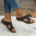 thumbnail image 4 of DAFEI Sandales pour Femmes Sandales de Plage Confortables Sandales de Plage pour Dames Chaussures Compensées d'Été Pantoufles pour Femmes Sandales Bohèmes Chaussures Mode, 4 of 4