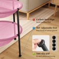 thumbnail image 3 of Cama Doble para Gatos JUNSPOW Rosa Transpirable para 2 Gatos, 3 of 6