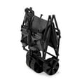 thumbnail image 4 of Seina 150lb Capacity Collapsible Steel Outdoor Utility Wagon Cart, Gray, 4 of 11