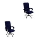 thumbnail image 2 of Toystoory 3 piezas de espacio de trabajo, funda para silla de ordenador de oficina, funda para silla a prueba de polvo, engrosada azul oscuro L 2Conjunto, 2 of 6