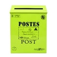 thumbnail image 1 of Retro Metal Wall Mounted Mailbox Bucket Newspaper Letter Box Post Garden Decor, 1 of 10