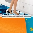 thumbnail image 4 of Football 15.7"x59" Rectangular Kitchen Runner Rug Mat, Washable Absorbent, 4 of 6