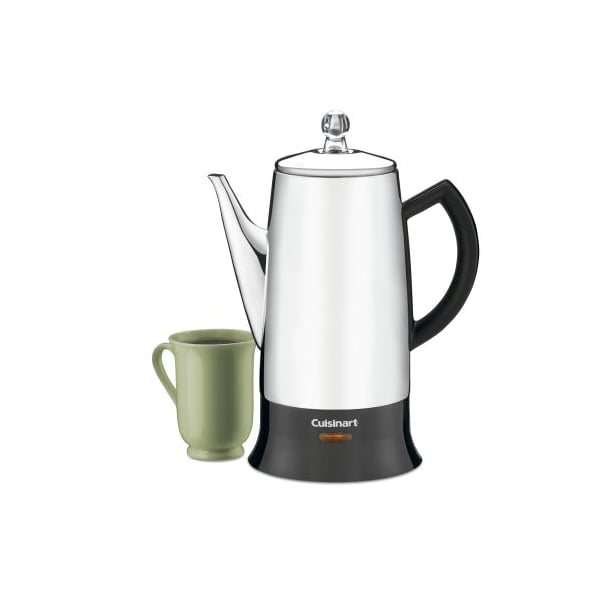 BAIYILIANG Stainless Steel 12 Cup Electric Coffee Percolator