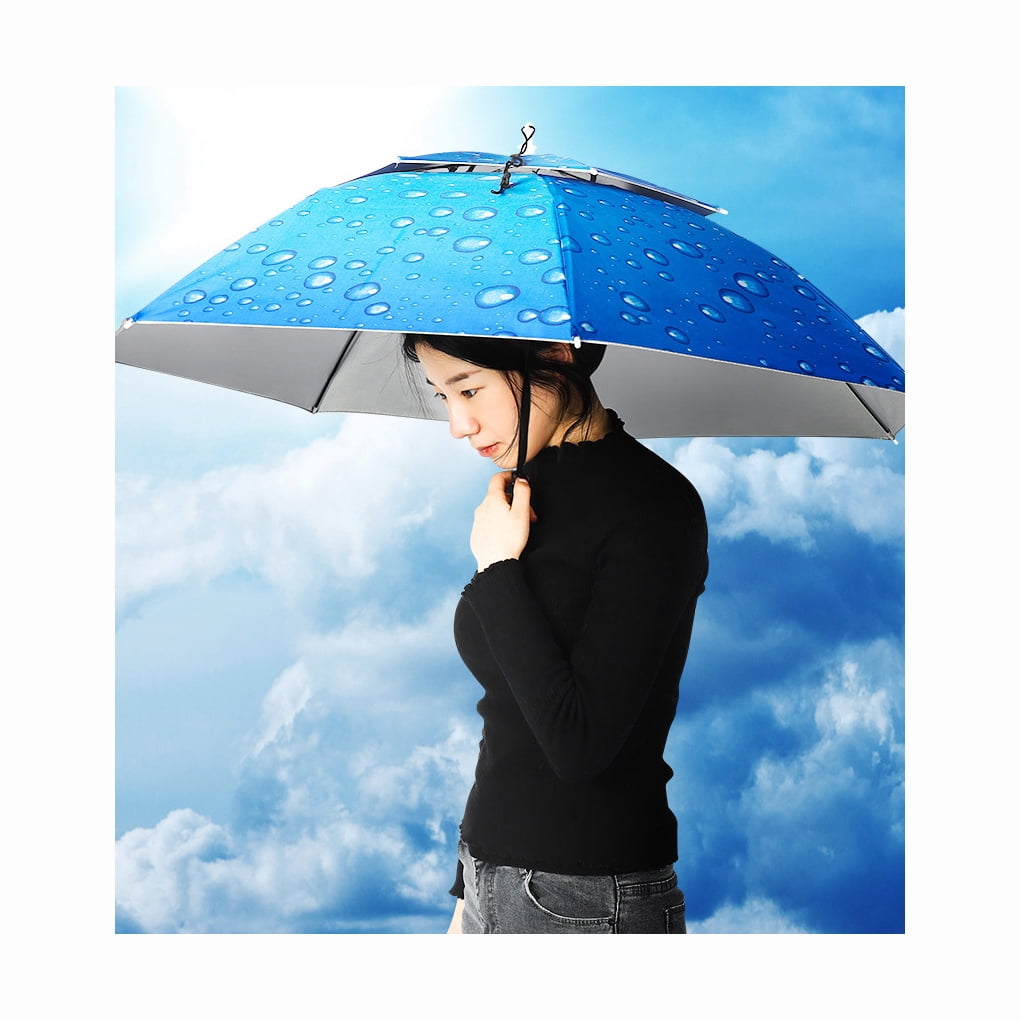 Chapeau-Parapluie Molinter : Parasol Portable Pour Pêche, Plage, Golf - Homme, Femme, Enfant - 4