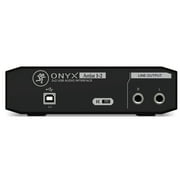 Mackie Onyx Artist 1.2 USB Audio Interface, Black