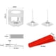 thumbnail image 3 of Nivelador de baldosas, crucetas de baldosas autonivelantes de 1 mm y cuñas de baldosas para la instalación de baldosas para pisos y paredes (juntas de baldosas de 100x1 mm + cuñas de 100x) Ormromra BST3063396, 3 of 5