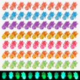 thumbnail image 1 of jrootouh 100 piezas de mini figuras de tortuga de resina luminosa, 1 of 9