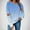 Dark Blue, variant on Women's Ugly Christmas Sweater Xmas Snowflake Turtleneck Long Sleeve Knitted Pullover Holiday Party Knitwear