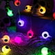 thumbnail image 4 of Decoración de Halloween, decoraciones para exteriores, cadena de luces LED con forma de ojo de fantasma para Halloween, caja de batería, decoración para patio, fiesta, casa fantasma de terror, cadena, 4 of 6