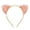 Orange, variant on Fgnfyis Headbands for Women Non Carnival Cartoon Cat Ears Fascinator Headband Candy Color Thin Hairpin Hair Accessories for Women Sky Blue One Size