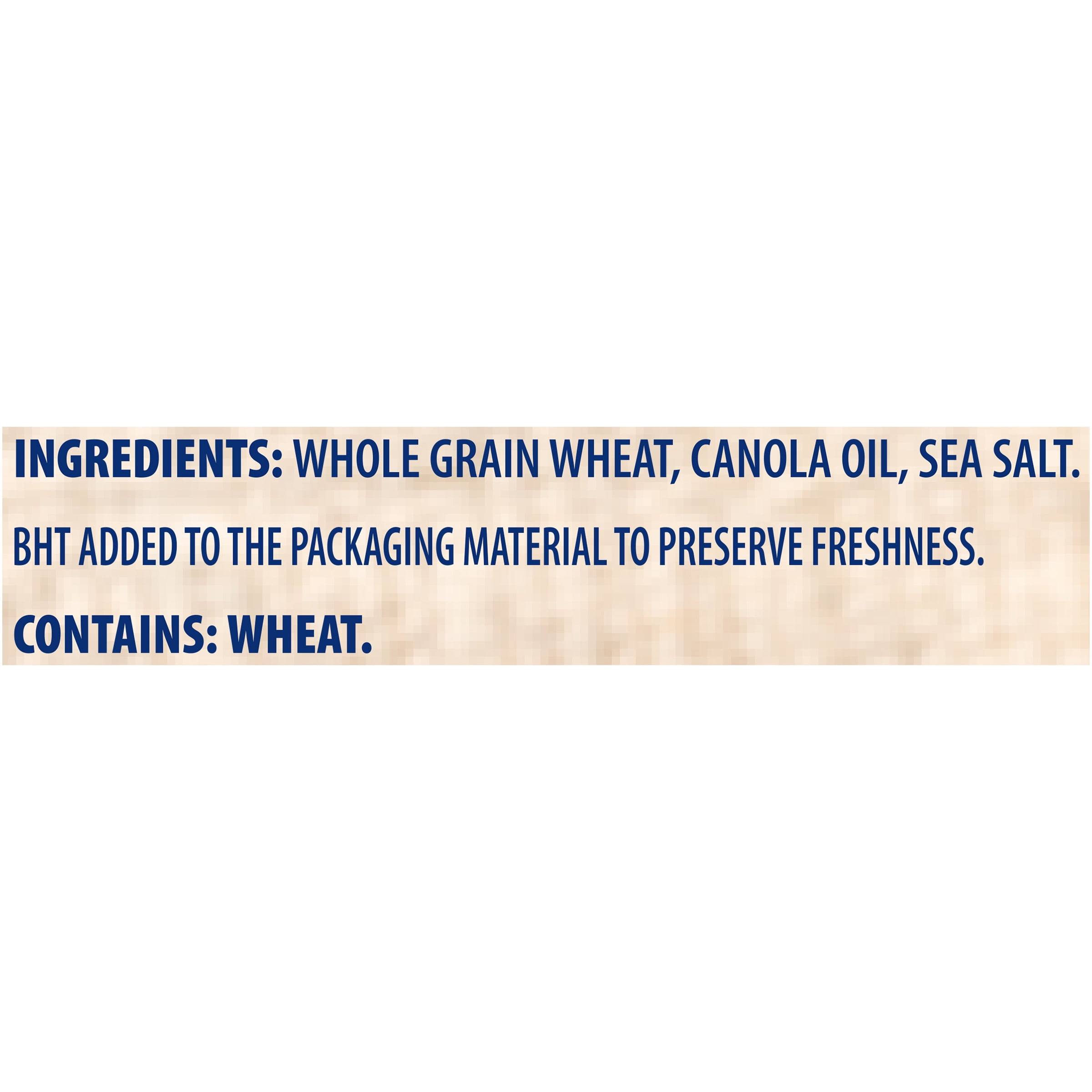 Low fat triscuits nutrition facts