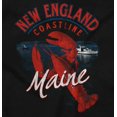 thumbnail image 2 of New England Maine Lobster Seafood Hoodie Sweatshirt Women Men Brisco Brands S, 2 of 6