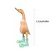 thumbnail image 3 of Ornamentos para Artesanías Patos Zapatos de Color Resina Casa Jardín Arte Conjunto, Grandes 21x7x9.5cm Decorativos Patos Jardín Decoraciones Al Aire Libre, 3 of 5