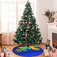 thumbnail image 7 of Saiise Christmas Tree Skirt 36" ,Xmas Tree Skirts with Geometry Dash Pattern,Tree Mat for Indoor Outdoor Christmas Winter Holiday Party Indoor Decorations, 7 of 7