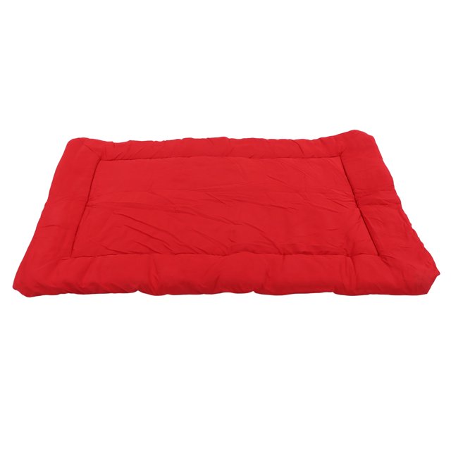 Portable Dog Bed, Pet Travel Mat Slip Resistance Multipurpose Comfortable Soft Foldable For Outdoor For Camping Red