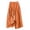 *Orange, variant on VBVC Women's Cotton Linen Pull-On Capri Pants , Casual Summer Wide Leg Trousers For Women , Ladies' Paper Bag Waist Pleated Pants with Pockets,Beige,S-2XL
