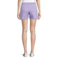 thumbnail image 3 of Pac-Man Women's Juniors Graphic Fleece Shorts, 3 of 5