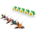 thumbnail image 2 of Juguete de pájaro para gatos domésticos, divertido juguete interactivo de pájaro volador eléctrico giratorio con una cinta de sujeción, multicolor Adepaton WMXL-74, 2 of 5
