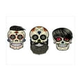 thumbnail image 1 of Ambesonne Day of the Dead Jigsaw Puzzle, Foral Shaped Head, Heirloom-Quality Fun Activity for Family Durable Cardboard, 1000 pcs, Multicolor, 1 of 2