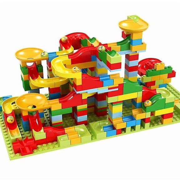 330pcs Marble Run Construction Set, STEM Educational Toy for Creative Play