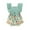 Green, variant on Kids Toddler Baby Girls Spring Summer Floral Ruffle Dress Clothing
