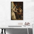 thumbnail image 2 of ARTCANVAS Huon Rescuing Angela From The Giant Angulaffer Canvas Art Print by Henry Fuseli - Size: 26" x 18" (0.75" Deep), 2 of 9