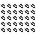 thumbnail image 1 of 2 uds. Funda protectora para caña de pescar, cinturón de sujeción para caña de pescar (negro), 1 of 6