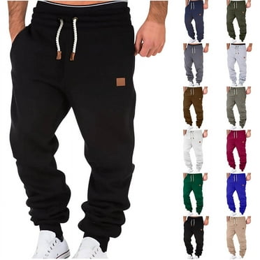 LIBRCLO Mens Sweatpants with Pockets - Sweat Pants Joggers & Sweatpants Men, Army Green XL