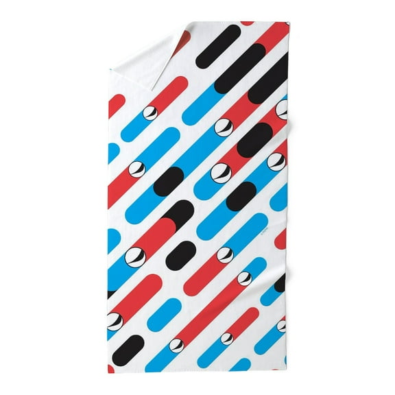 CafePress - Pepsi Pattern 11 - Large Beach Towel, Soft 30"x60" Towel with Unique Design